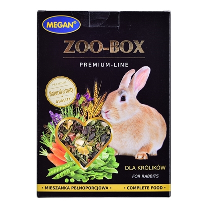 Attēls no MEGAN Zoo-box - rabbit food - 420 g