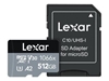 Picture of Lexar | High-Performance 1066x | UHS-I | 512 GB | MicroSDXC | Flash memory class 10