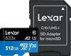 Picture of MEMORY MICRO SDXC 512GB UHS-I/W/ADAPTER LSDMI512BB633A LEXAR