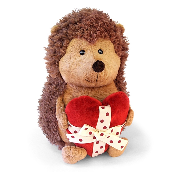 Изображение Mīkstā Rot. Ezītis adatiņš 20cm Orange Toys