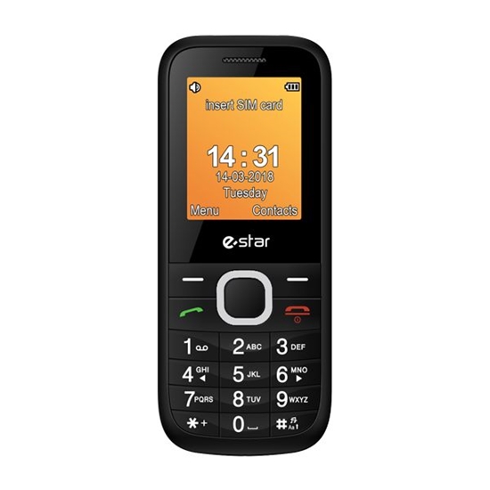 Picture of Telefon komórkowy Estar eSTAR Feature Phone X18 Silver Dual SIM