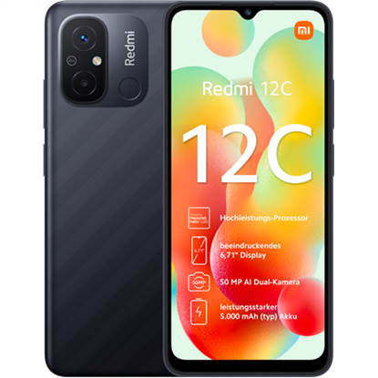 Picture of Mobilusis telefonas XIAOMI Redmi 12C 3+32GB Graphite Gray
