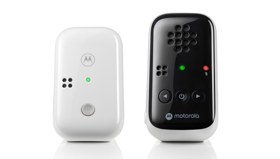 Picture of Motorola | DECT Wireless Technology; High sensitivity microphone and crystal clear sound; Low Battery Alert; Mute/sound detection alert; Portable parent unit | Audio Baby Monitor | PIP10 | White