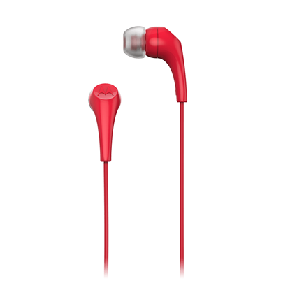 Изображение Motorola Headphones Earbuds 2-S Built-in microphone, In-ear, 3.5 mm plug, Red