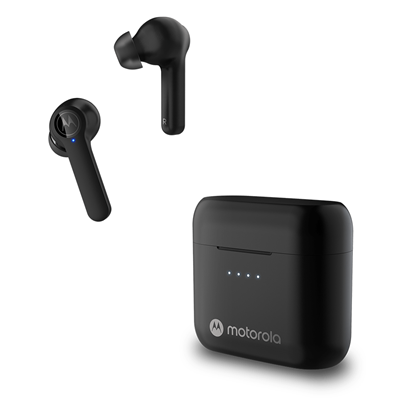 Изображение Motorola | True Wireless Earbuds | Moto Buds-S ANC | In-ear Built-in microphone | In-ear | ANC | Bluetooth | Bluetooth | Wireless | Black