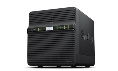 Attēls no NAS STORAGE TOWER 4BAY/NO HDD DS423 SYNOLOGY