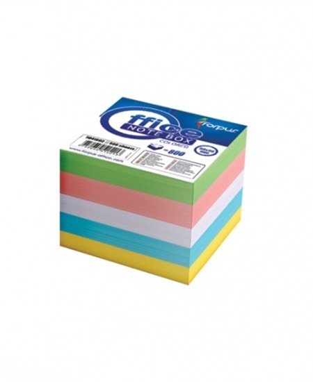 Изображение Notes Forpus, 8.5x8.5 cm, Assorti, Not glued (800) 0716-008