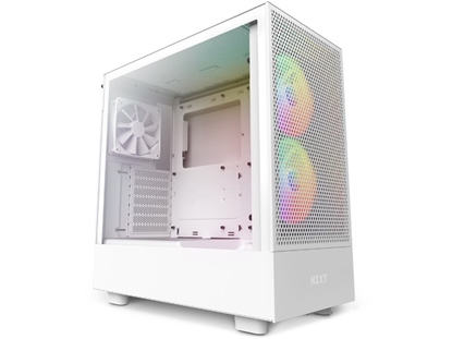 Picture of NZXT PC case H5 Flow RGB white