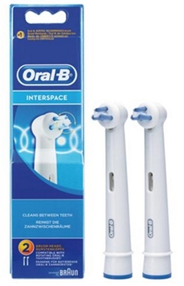 Attēls no Oral-B electric toothbrush head Interspace 2-parts