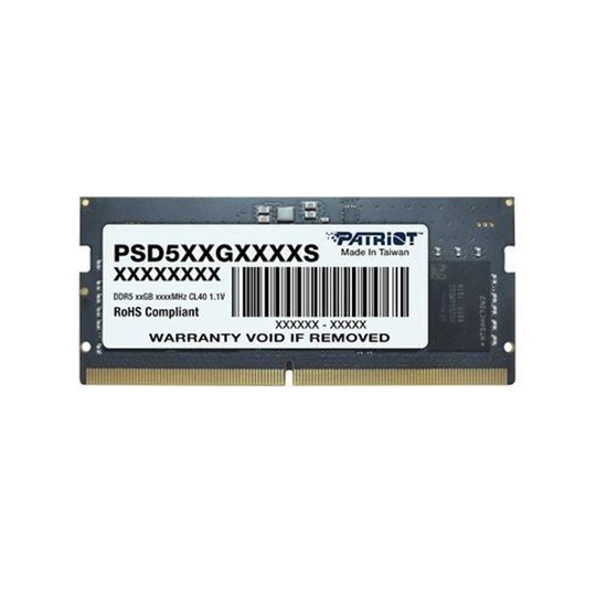 Picture of Pamięć do laptopa Patriot PATRIOT SIGNATURE SO-DIMM DDR5 16GB 5600MHz 1 Rank