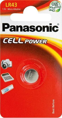 Picture of Panasonic battery LR43/1B