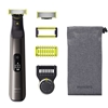 Picture of Philips OneBlade Pro Face and Body QP6551/17, 14-length precision comb, Wet and Dry use, LED digital display