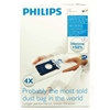 Picture of Philips s-bag Vacuum cleaner bags FC8021/03 4 x dust bags One standard fits all 50% longer lifetime 15% more capacity