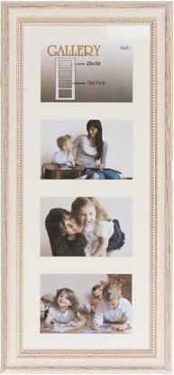 Picture of Photo frame Verona Gallery 20x50/4/10x15 (VF2506), beige