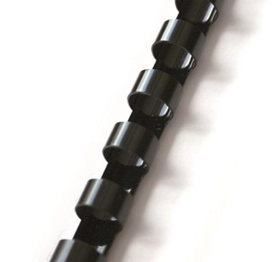 Изображение Plastic combs 14mm, black, (100 pcs.)