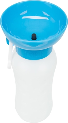 Picture of Plastic TRIXIE 0.55 l - Bottle with dog bowl - 1 piece
