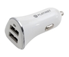 Picture of Platinet car charger + cable 2xUSB 3400mA, white (43720)