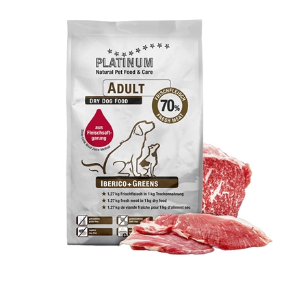 Picture of PLATINUM Iberico Greens - dry dog food - 5 kg
