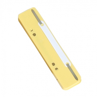 Picture of Project File binding clip, Yellow (25vnt.) 0824-005