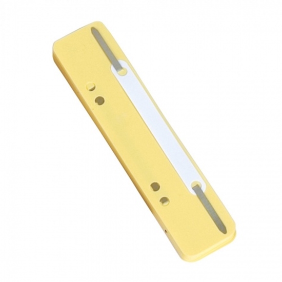 Picture of Project File binding clip, Yellow (25vnt.) 0824-005