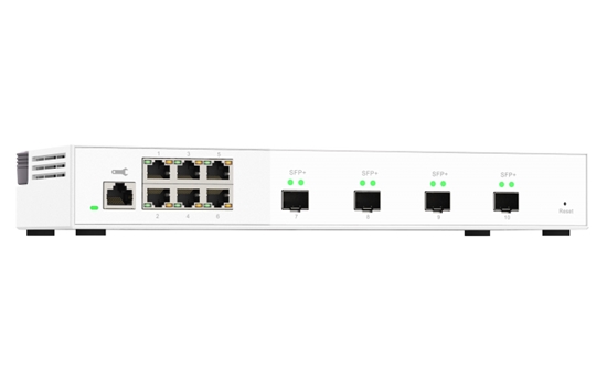 Picture of QNAP QSW-M2106-4S network switch Managed L2 2.5G Ethernet (100/1000/2500) White