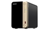 Изображение QNAP TS-264 NAS Tower Ethernet LAN Black, Gold N5095