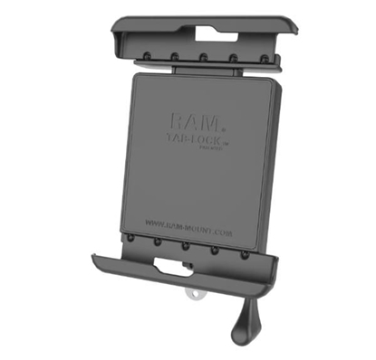 Attēls no RAM Mounts Tab-Lock Spring Loaded Holder for 8" Tablets with Cases
