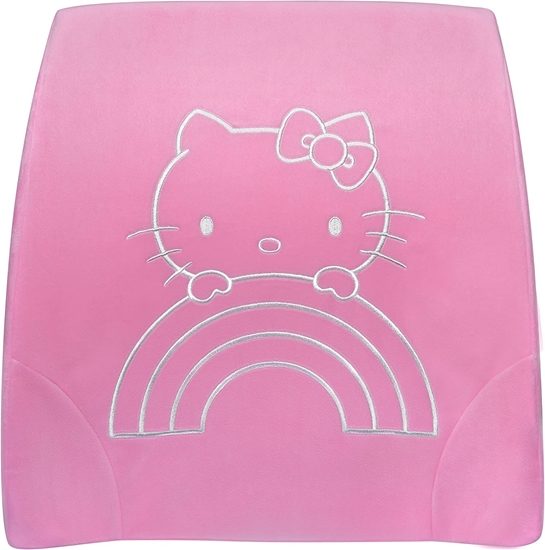 Picture of Razer 400 x 364 x103  mm | Exterior: Velvet fabric cover (with grippy rubber back); Interior: Memory foam | Lumbar Cushion for Gaming Chairs, Hello Kitty and Friends Edition