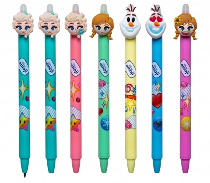 Picture of Retractable erasable pen Colorino Disney Emoji Frozen