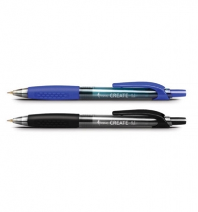Picture of Retractable pen Forpus Create, 0.7mm, Black 1208-050