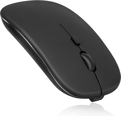 Attēls no RoGer PM33 Rechargeable Wireless Mouse 1600DPI / 2.4GHz / Silent