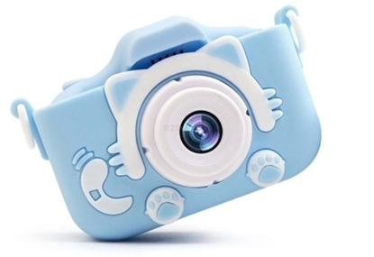 Attēls no RoGer X5 KITTY Digital Camera For Children Blue