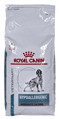 Attēls no ROYAL CANIN Hypoallergenic Moderate Calorie - dry dog food - 14 kg