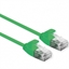 Изображение ROLINE UTP Data Center Patch Cord Cat.6A, LSOH, Slim, green, 0.15 m