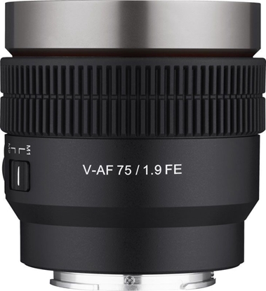 Picture of Samyang V-AF 75mm T1.9 FE lens for Sony