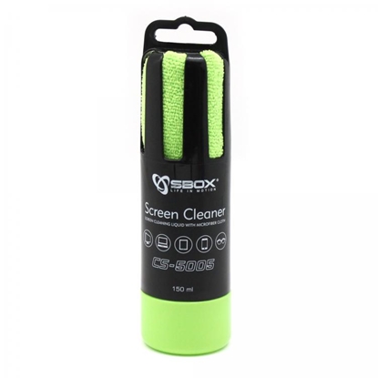 Picture of Sbox CS-5005G Screen Cleaner 150ml Green