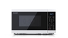 Picture of Sharp YC-MS02E-W microwave Countertop Solo microwave 20 L 800 W Black, White