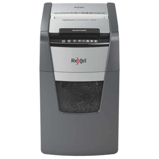 Picture of Shredder Rexel Optimum AutoFeed+ 150XP Cross Cut P4, 44l (Replace Rexel Auto+ 130X)