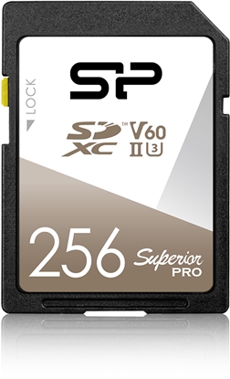 Picture of Silicon Power memory card SDXC 256GB Superior Pro UHS-II