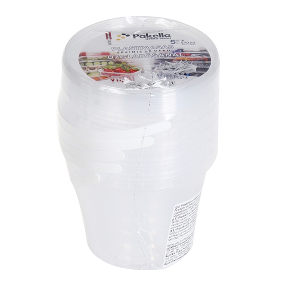 Picture of Spainis ar vāku plastm., caursp., 570ml 5gab.