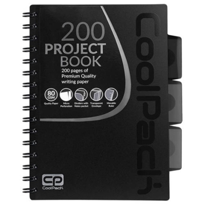 Picture of Spiral note book A5 Coolpack Black