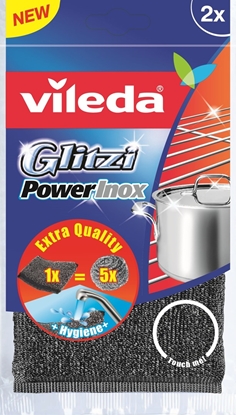 Attēls no Sponge Vileda Glitzi Power Inox 2 pc(s)