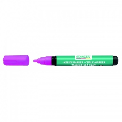 Attēls no STANGER chalk MARKER, 3-5 mm, pink, 1 pcs. 620020-1