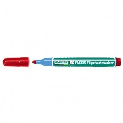 Picture of STANGER flipchart MARKER 335, 1-3 mm, red, 1 pcs. 713002