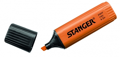 Изображение STANGER highlighter, 1-5 mm, orange, 1 pcs. 180002000