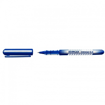 Picture of STANGER Rollerball Solid Inkliner 0.5 mm, blue, 1 pcs. 7420002
