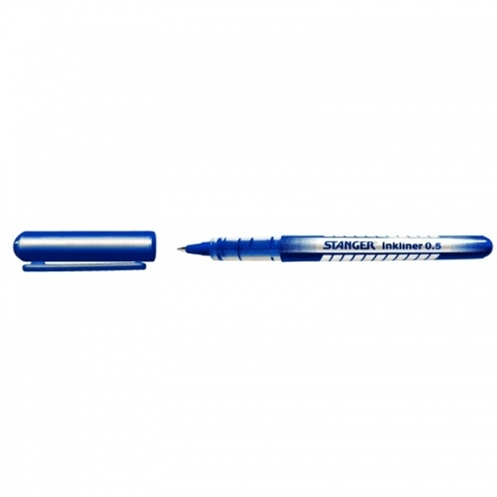 Picture of STANGER Rollerball Solid Inkliner 0.5 mm, blue, 1 pcs. 7420002
