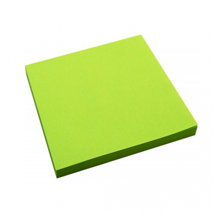 Изображение Sticky notes Forpus, Neon, 75x75mm, Green (1x80)