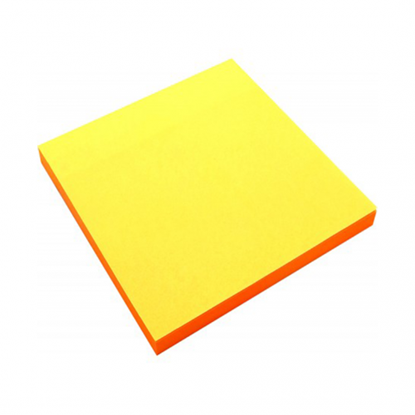 Picture of Sticky notes Forpus, Neon, 75x75mm, Orange (1x80)