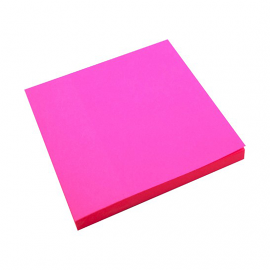 Picture of Sticky notes Forpus, Neon, 75x75mm, Pink (1x80)